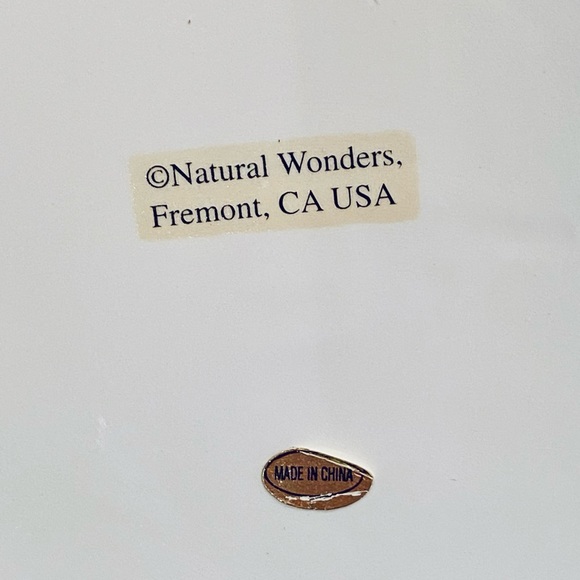 🌟HP🌟VTG 1990-2000 Set of 4 Folk Art Floral Dessert/Salad Plates - Picture 10 of 10